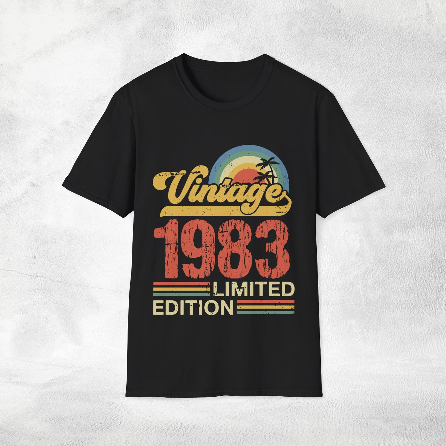 Unisex year of birth shirt 1983