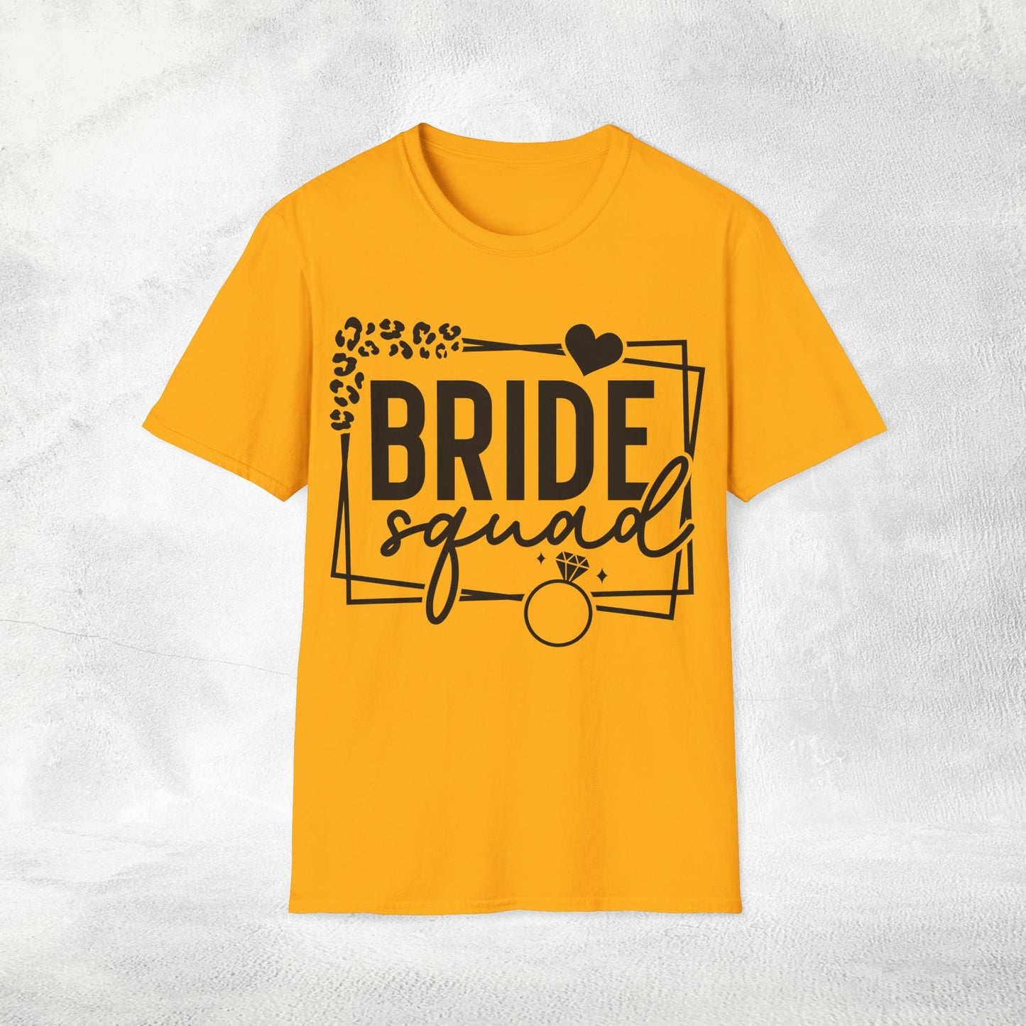 Women T-Shirt bride squad bachelorette party