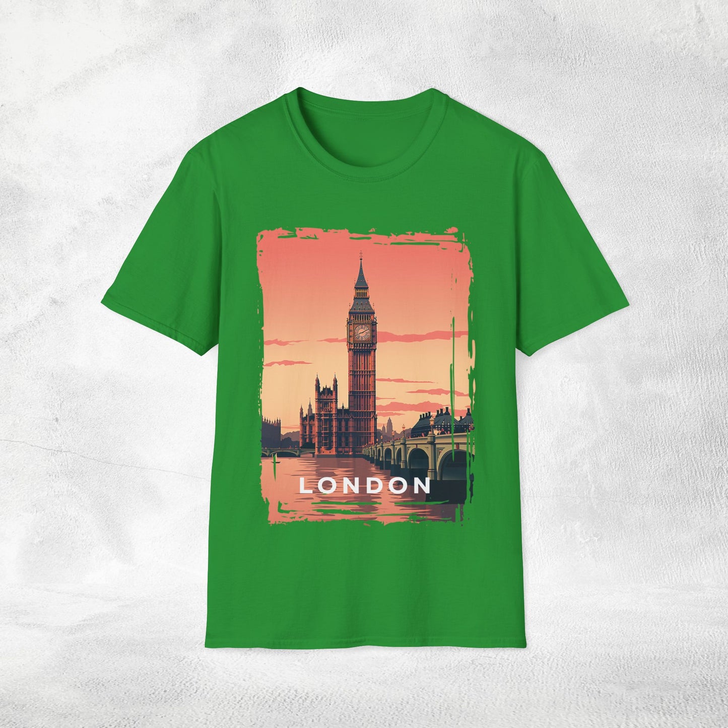 Women T-shirt London vacation tee
