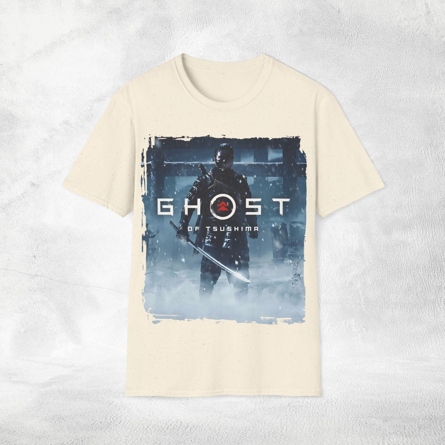Unisex gaming shirt Ghost of Tsushima