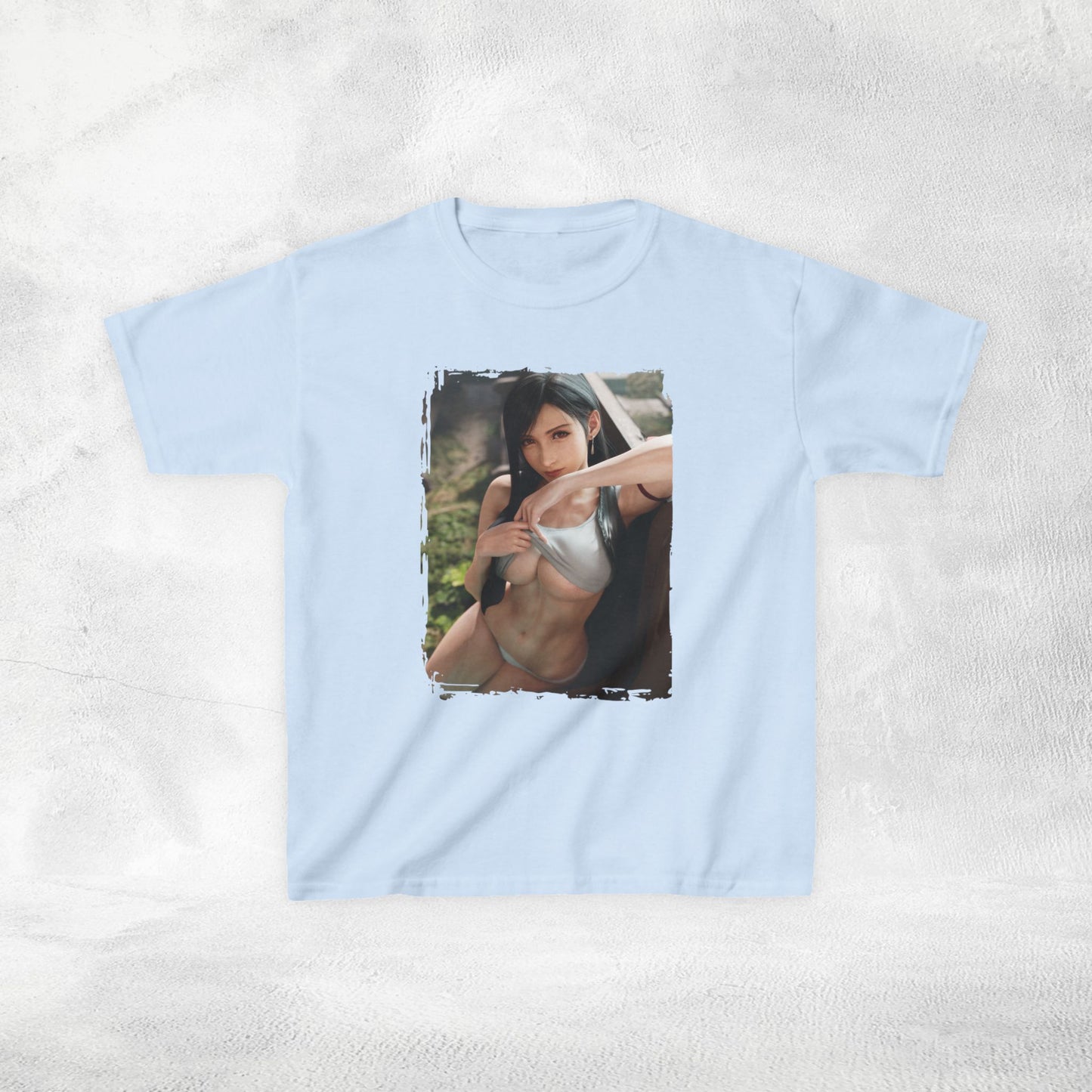 Kids gaming shirt Final Fantasy Tifa Lockhart