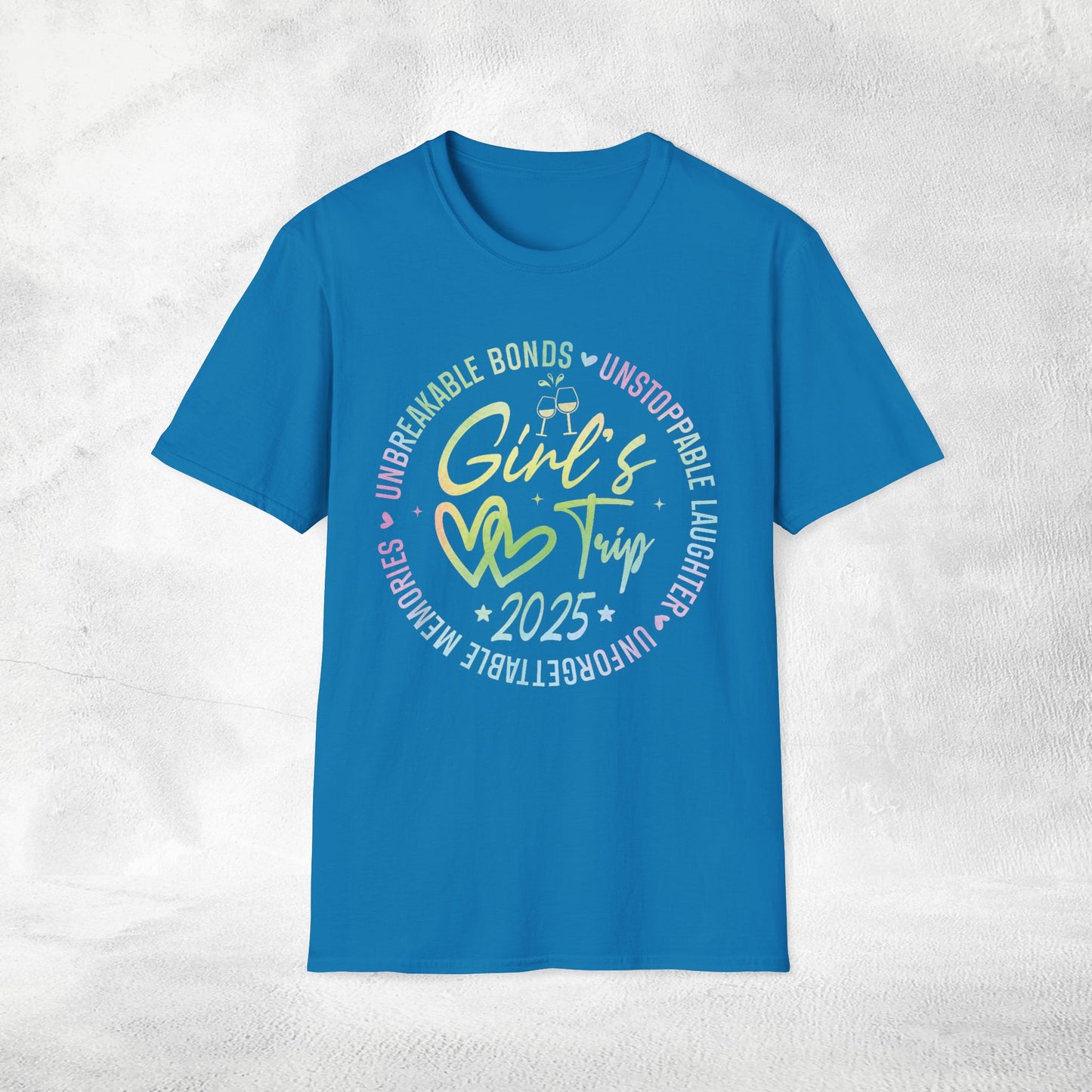 women shirt girls trip 2025