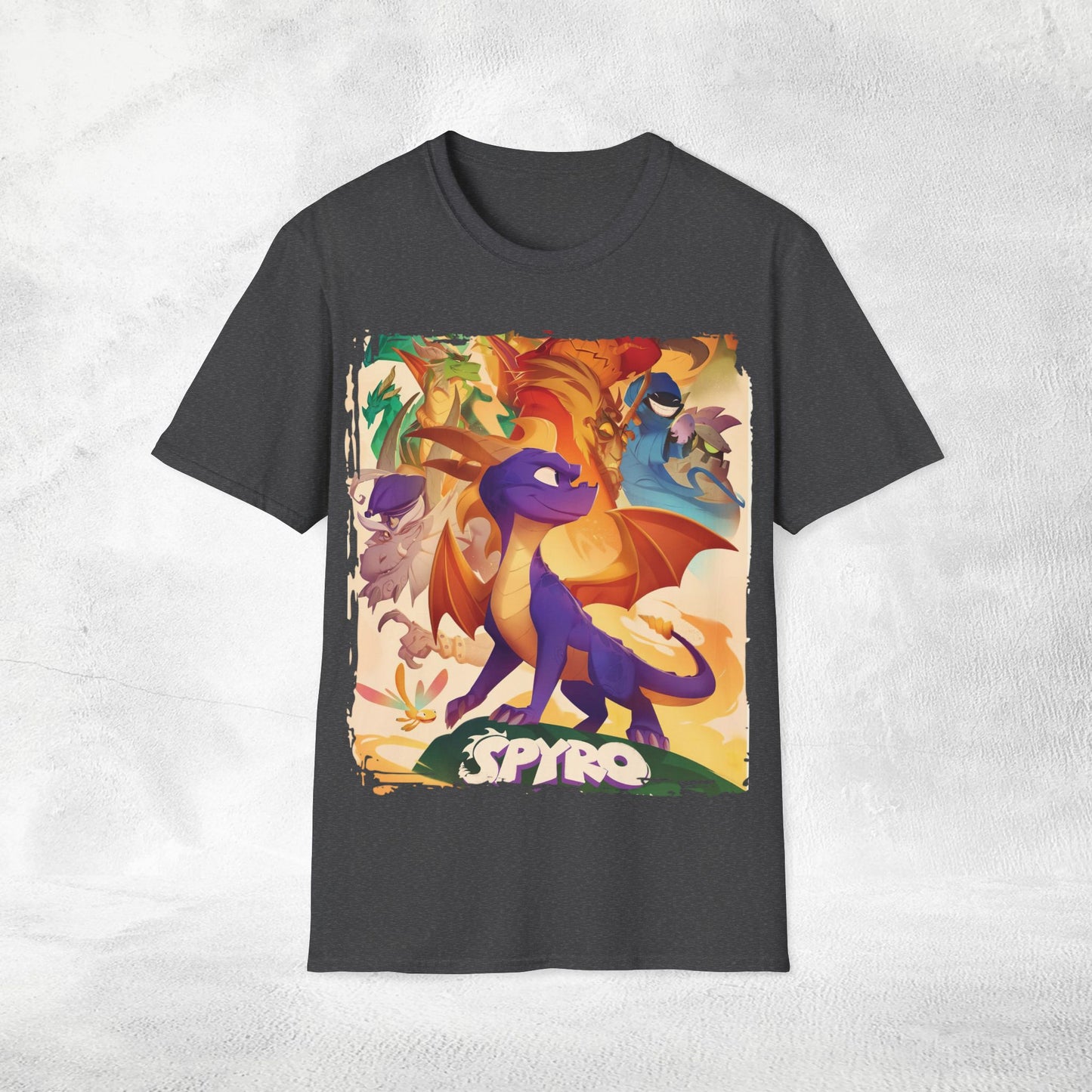 Unisex gaming shirt Spyro the Dragon