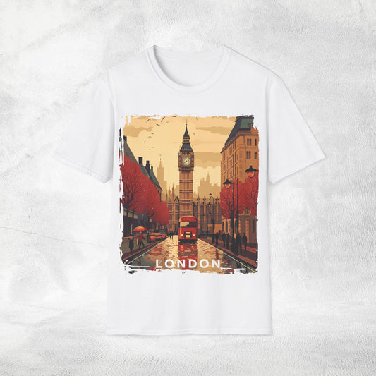 Women T-shirt London vacation tee