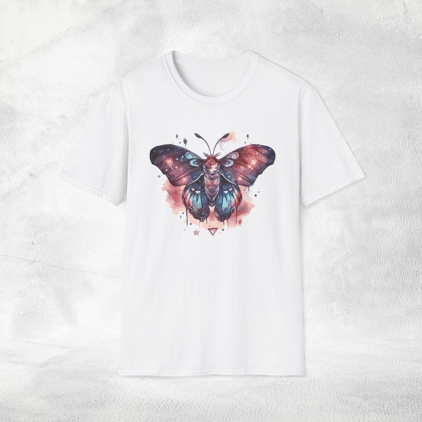 Unisex Gothic Shirt Pastel Moth