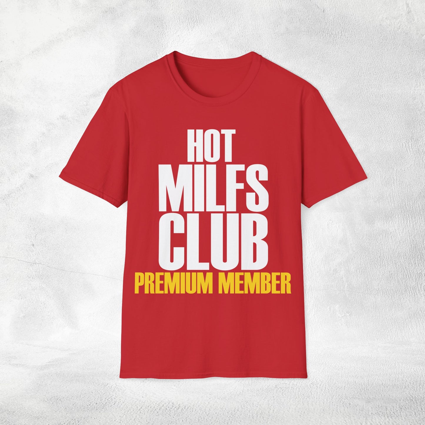 Womens Wifey T-shirt HOT MILFS CLUB Premium Member