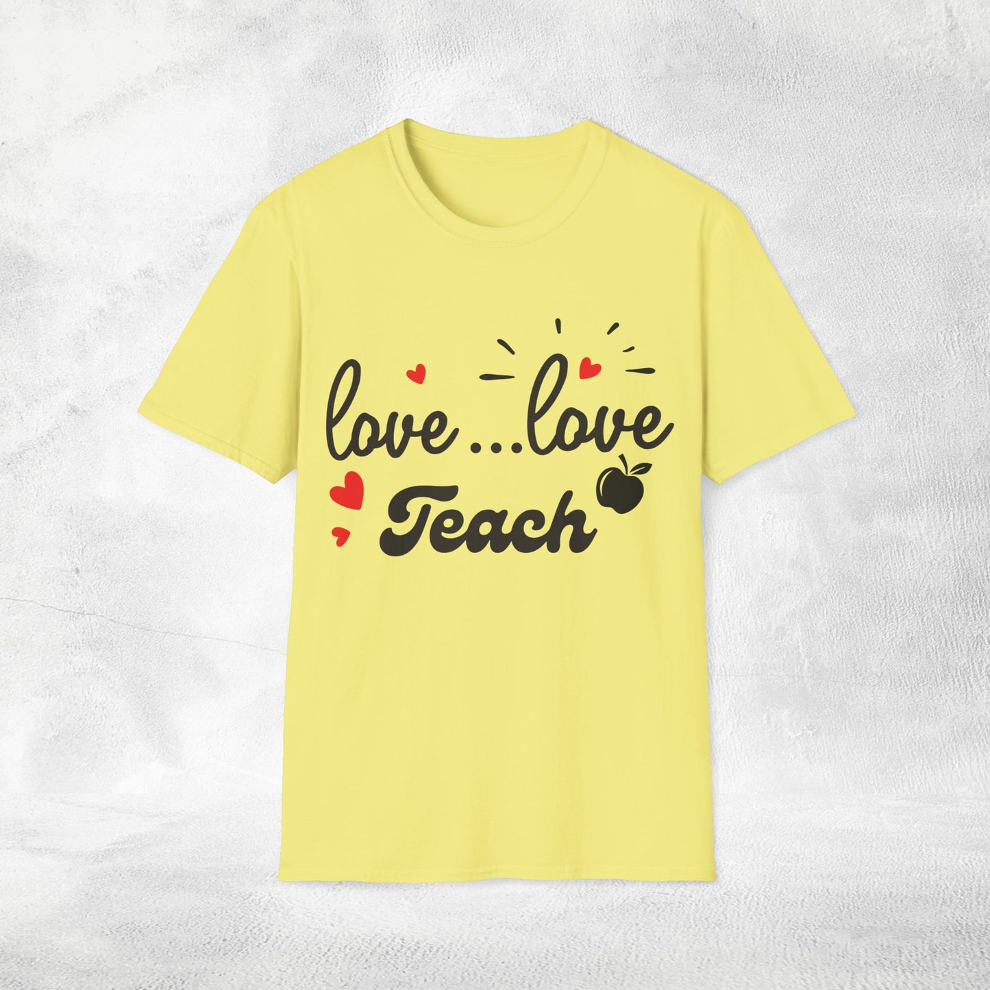teacher shirt love love teach