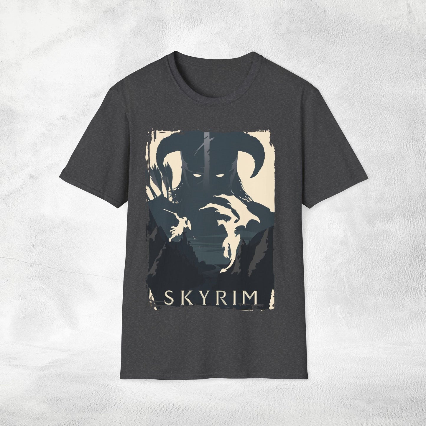 Unisex Gaming shirt Skyrim