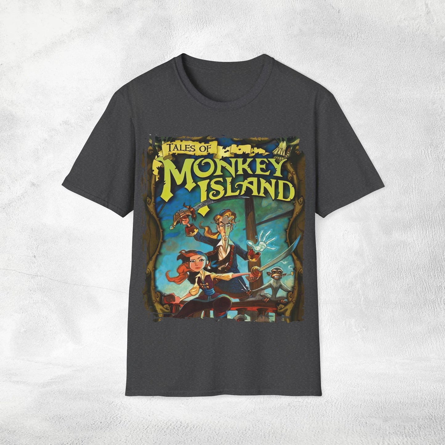 Unisex gaming shirt Monkey Island