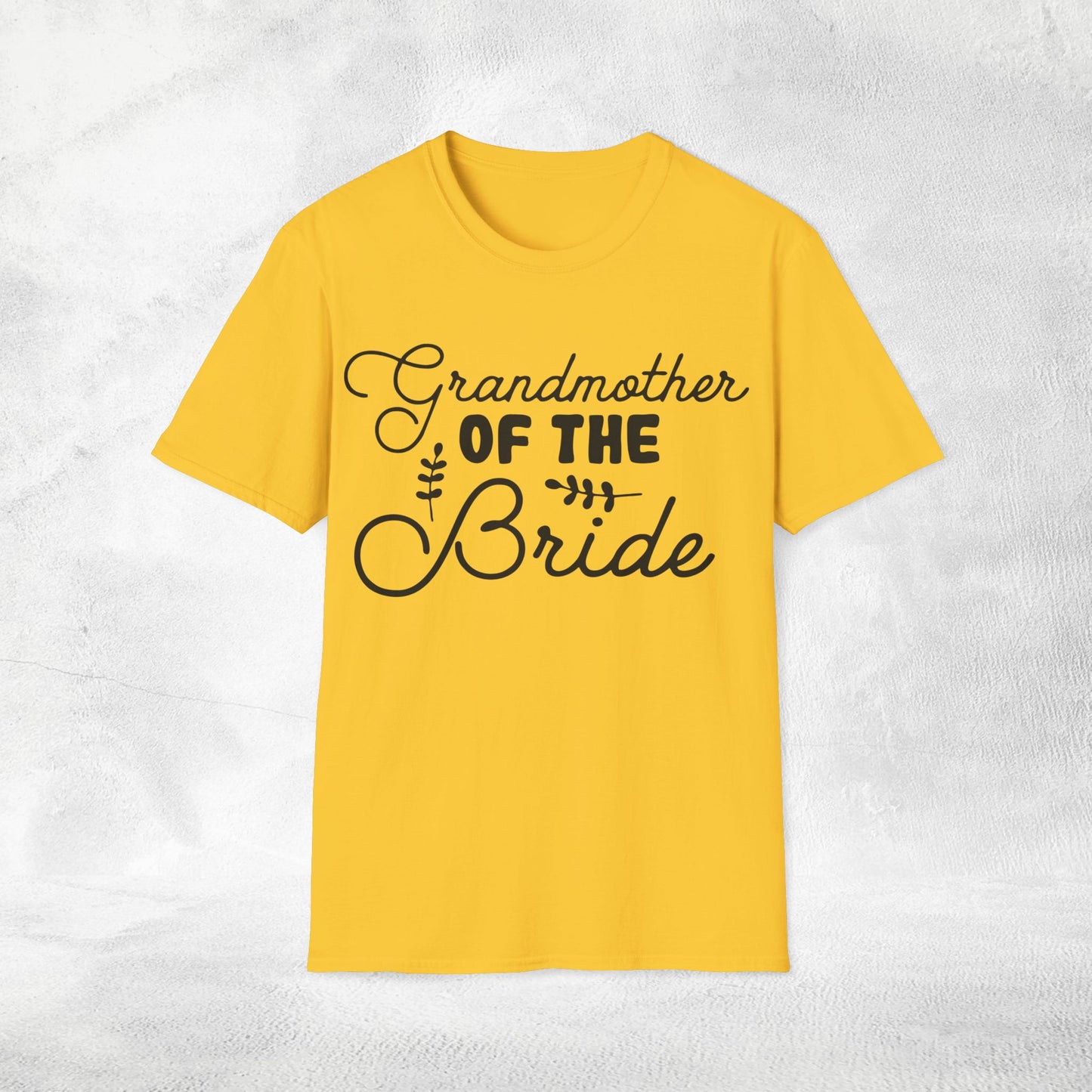 Women T-Shirt grandmother of the bride bachelorette party