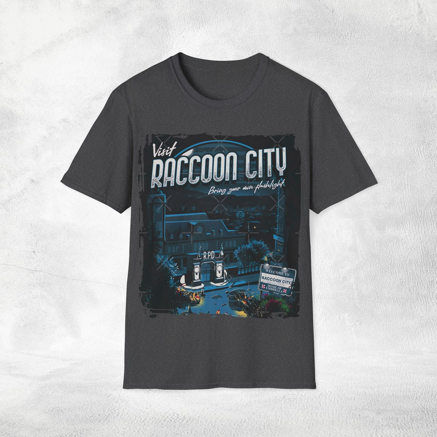 Unisex gaming shirt Resident Evil Welcome to Raccoon City