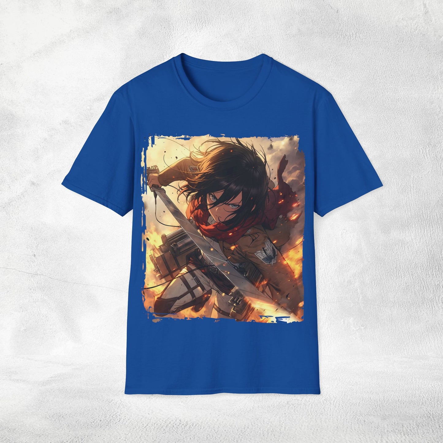 Unisex anime shirt Mikasa Ackerman