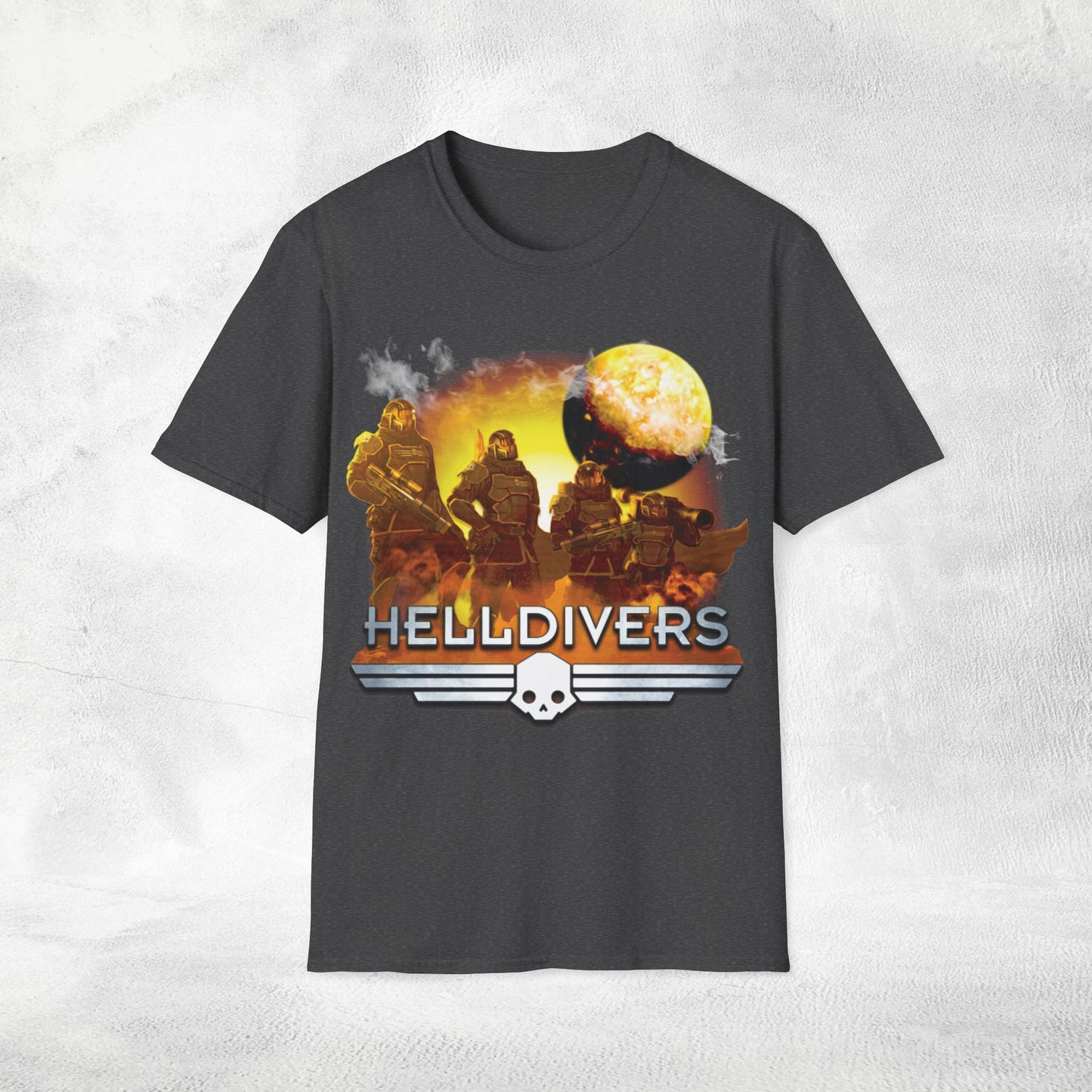 Unisex gaming shirt Helldivers