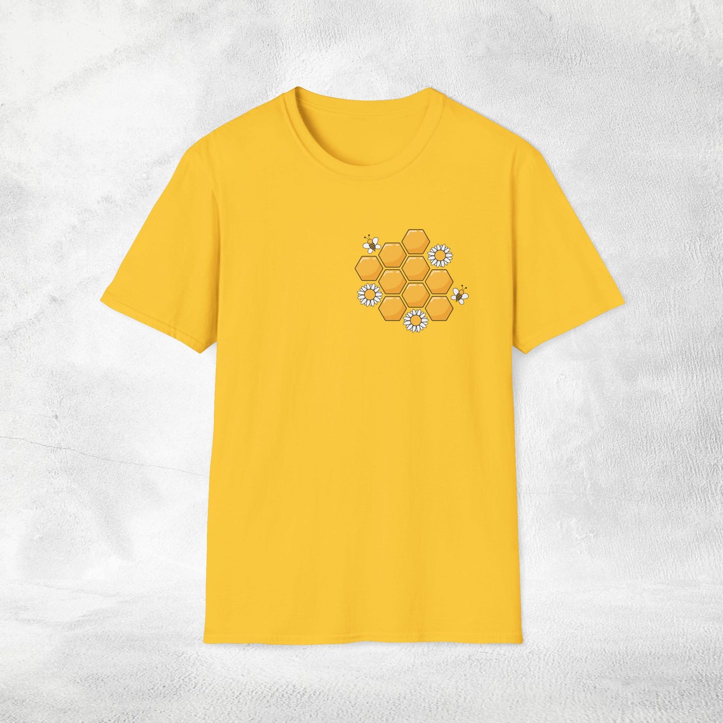 woman's nature inspired shirt bee