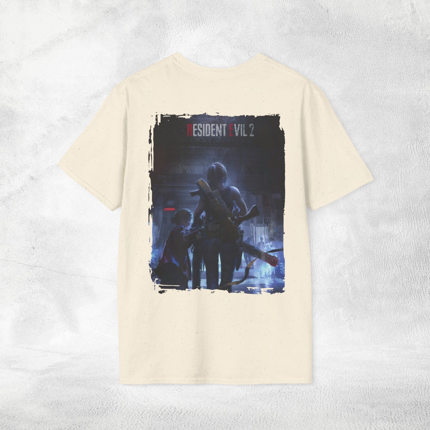 Unisex gaming shirt Resident Evil 2 BACKPRINT