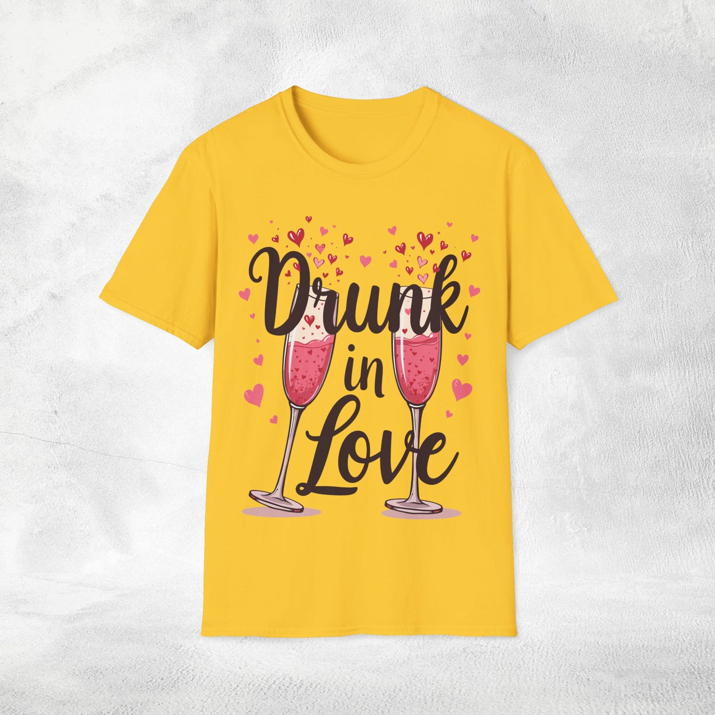 Women T-Shirt Drunk in Love bachelorette party