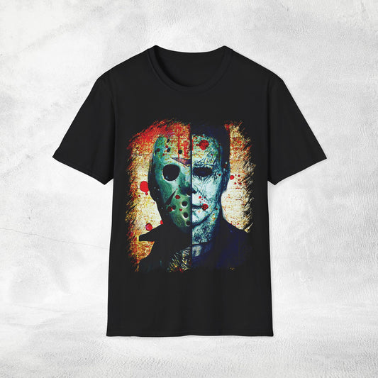Unisex movie shirt Michael Myers and Jason Vorhees