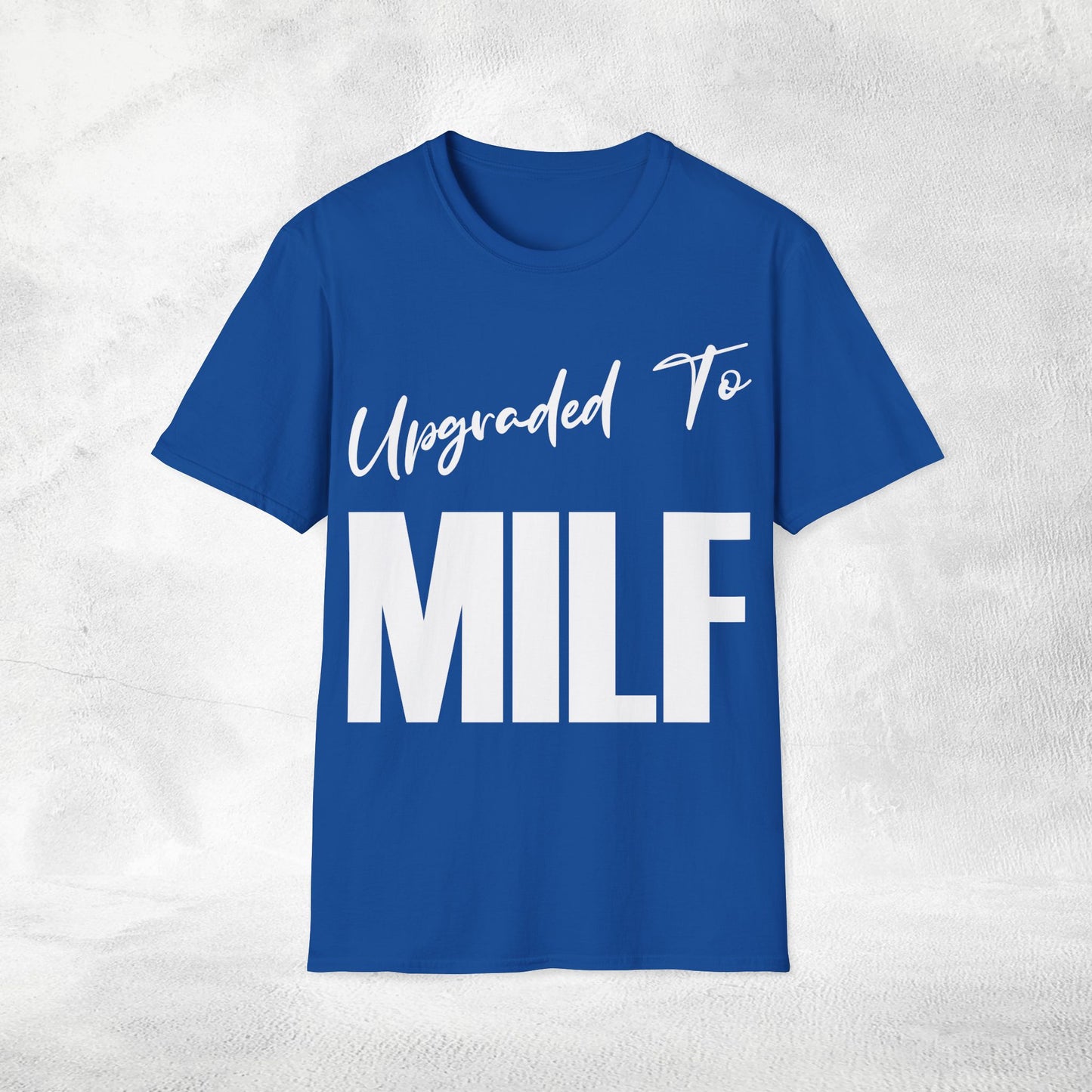 Womens Wifey T-shirt Upgraded to MILF