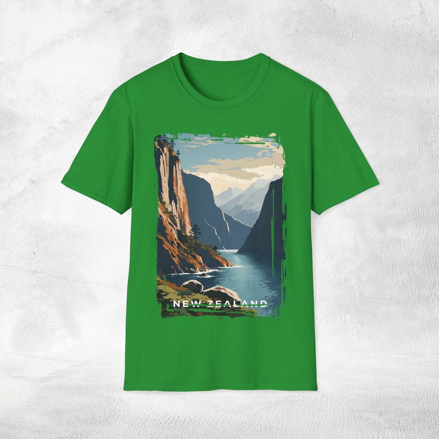 Women T-shirt New Zealand vacation tee