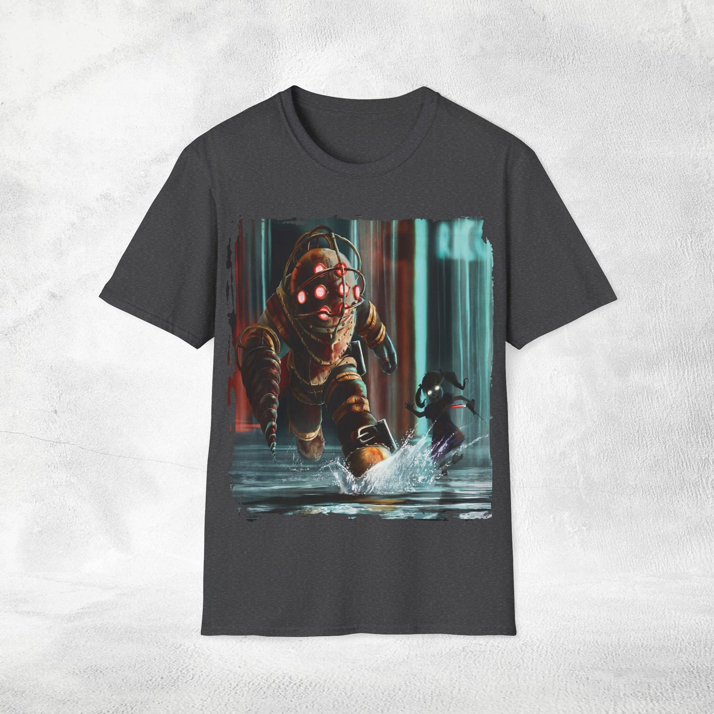 Unisex gaming shirt Bioshock Big Daddy