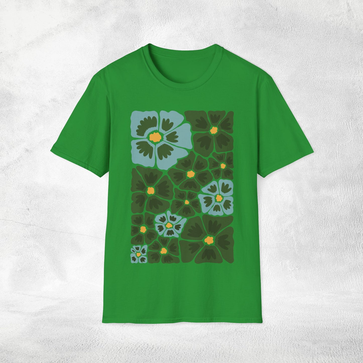 Womens shirt Dänische Blumen