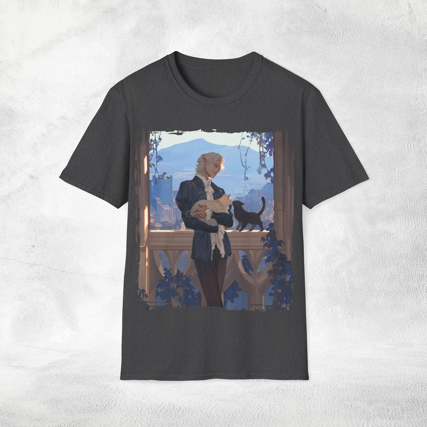 Unisex gaming shirt Baldur's Gate 3 Astarion