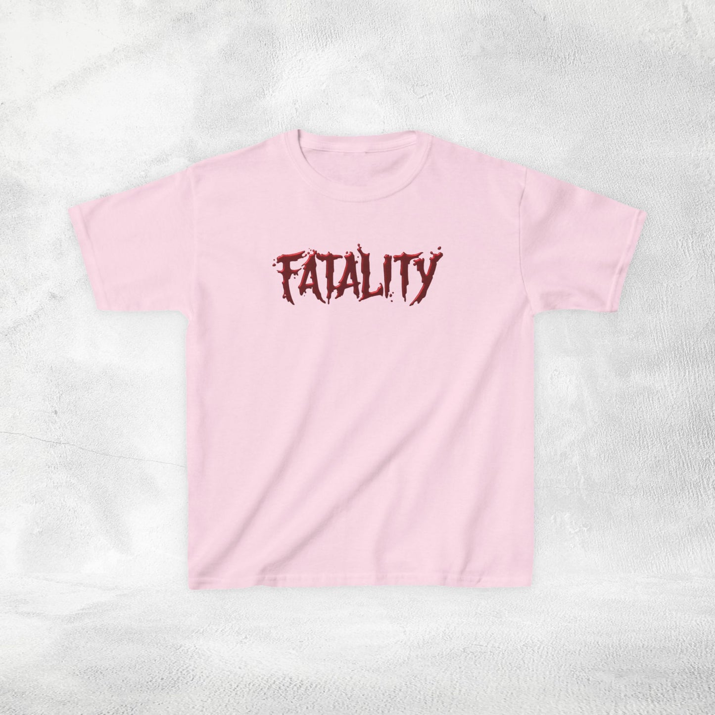 Kids  gaming shirt Mortal Kombat Fatality