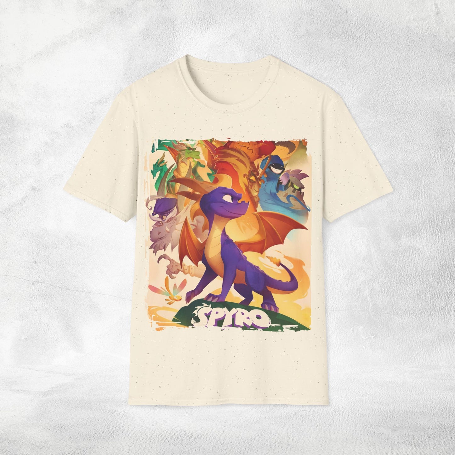 Unisex gaming shirt Spyro the Dragon