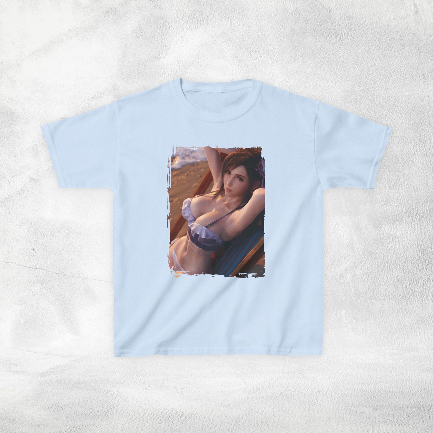 Kids gaming shirt Final Fantasy Tifa Lockhart