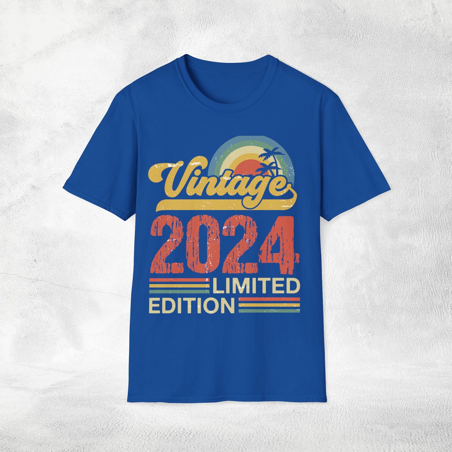 Unisex year of birth shirt 2024