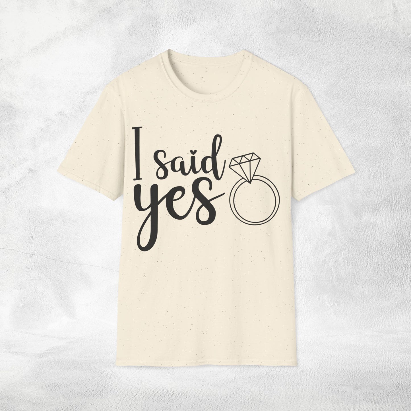 Women T-Shirt i said yes bachelorette party