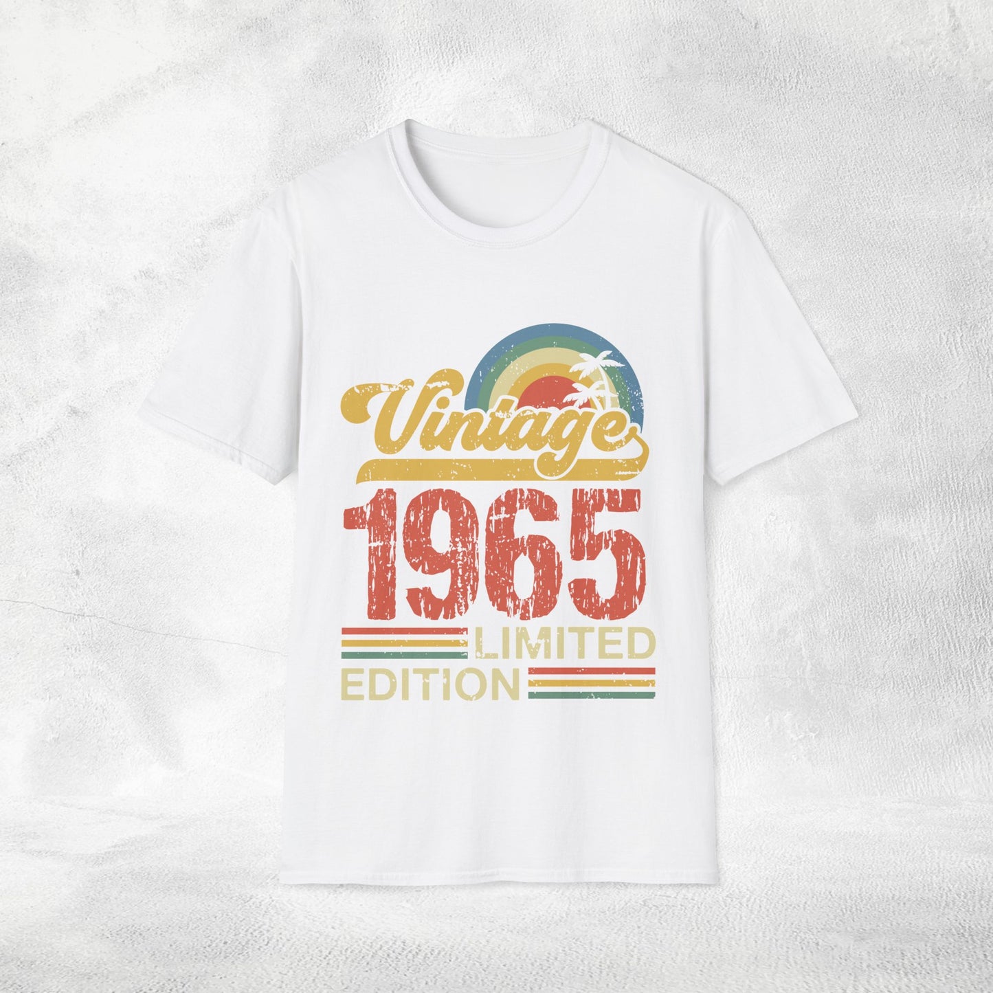 Unisex year of birth shirt 1965