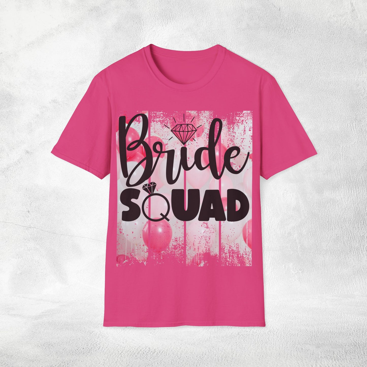 Women T-Shirt bride squad bachelorette party