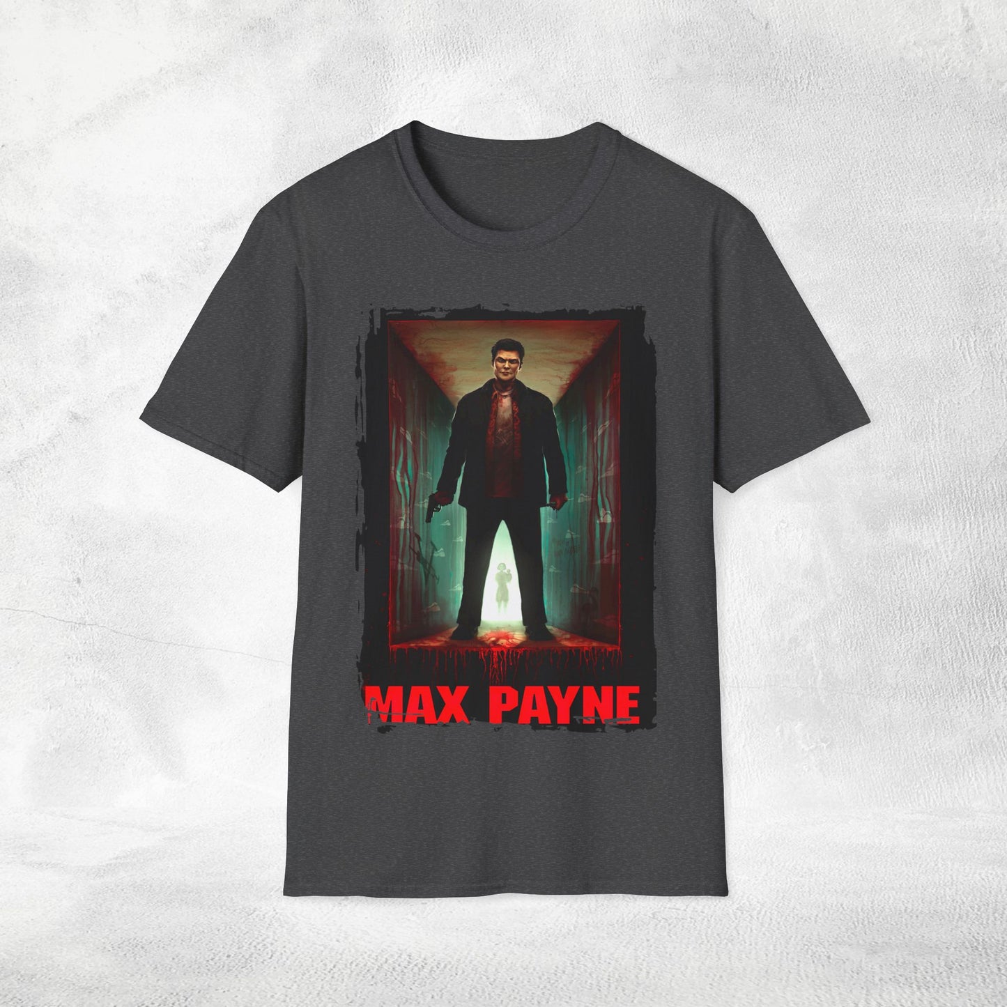 Unisex gaming shirt max payne