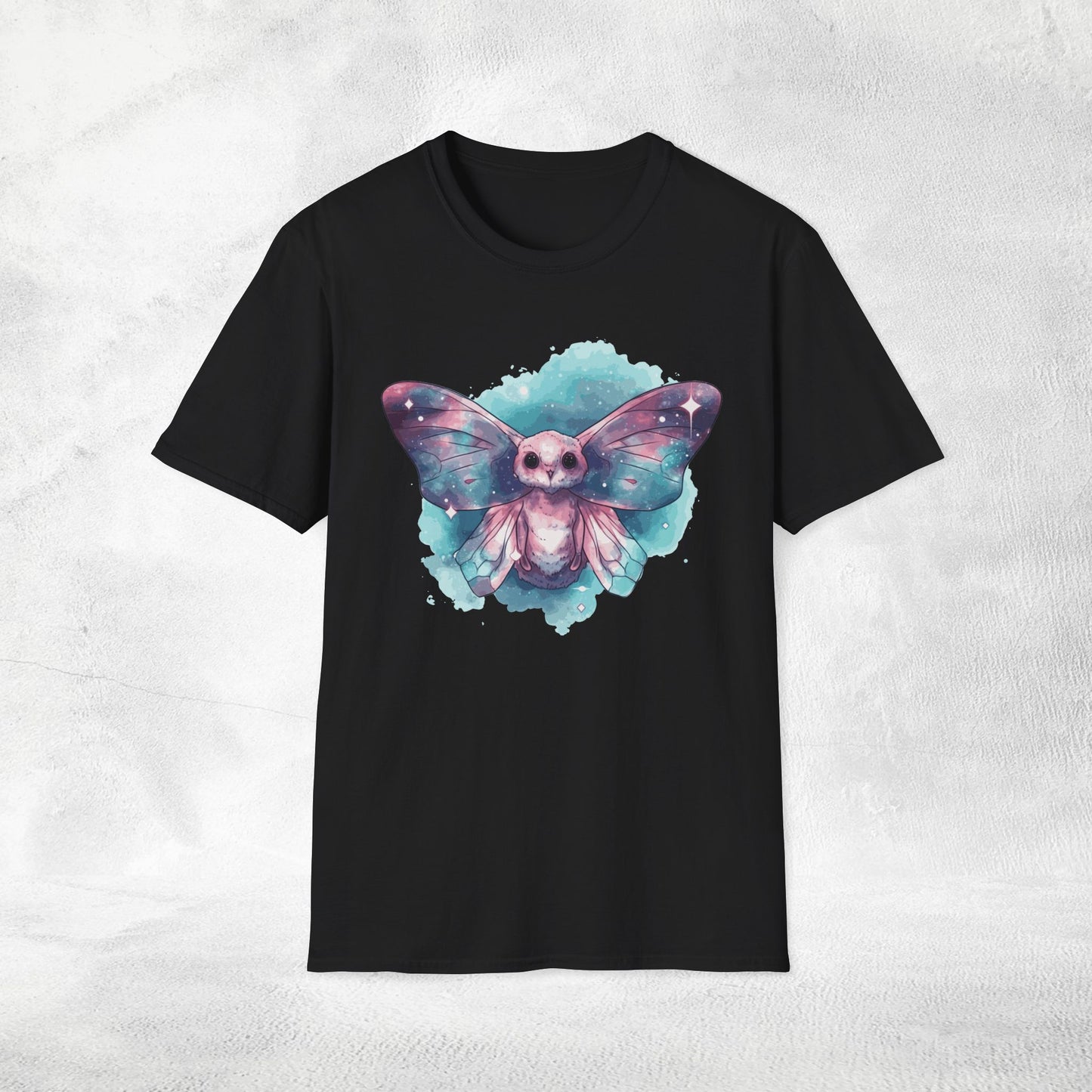 Unisex Gothic Shirt Pastel Moth
