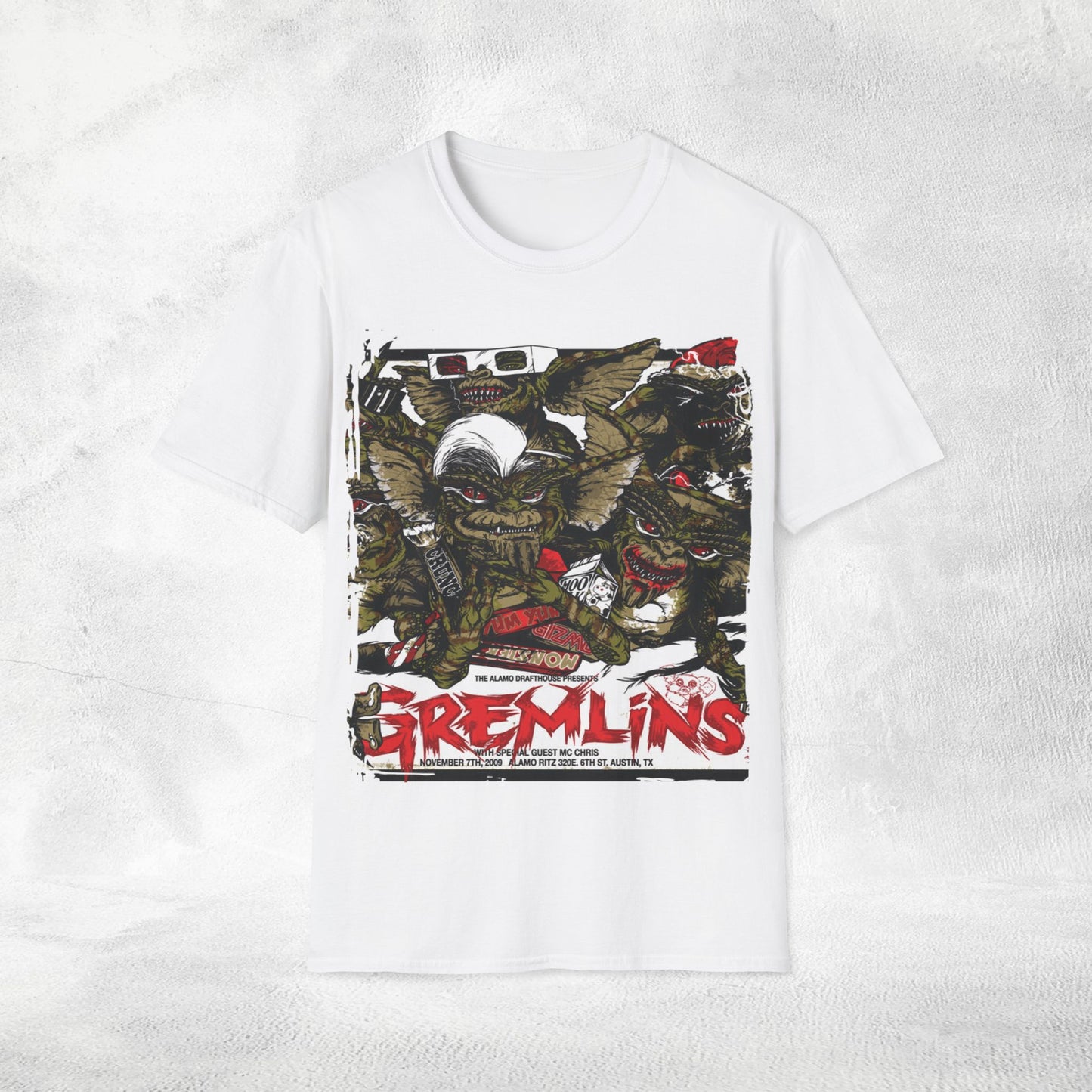 Unisex movie shirt Gremlins