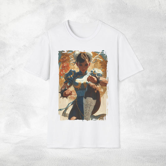 Unisex gaming shirt Street Fighter Chung Li