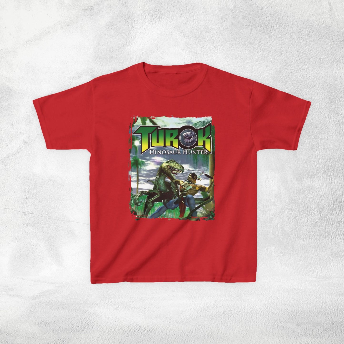 Kids  gaming shirt Turok - Dinosaur Hunter