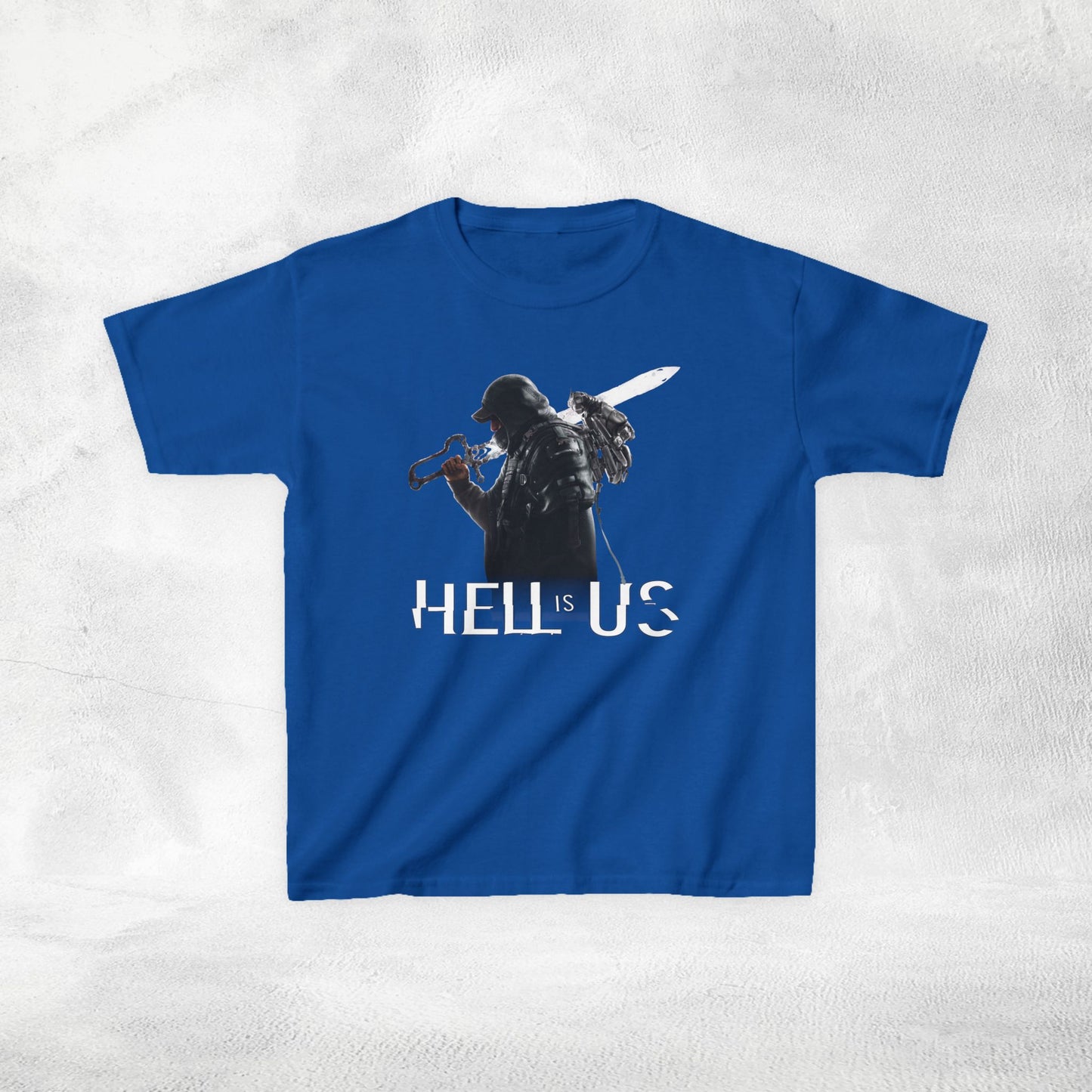 Kids  gaming shirt Hell is Us