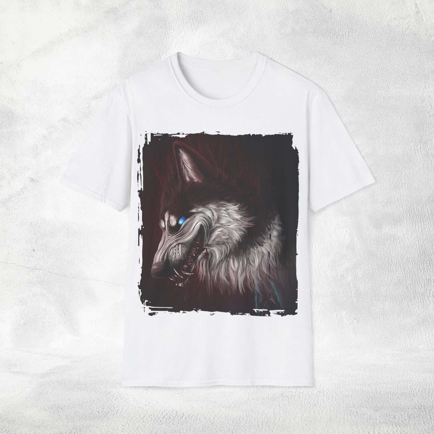 Unisex natural Beasts shirts wolf
