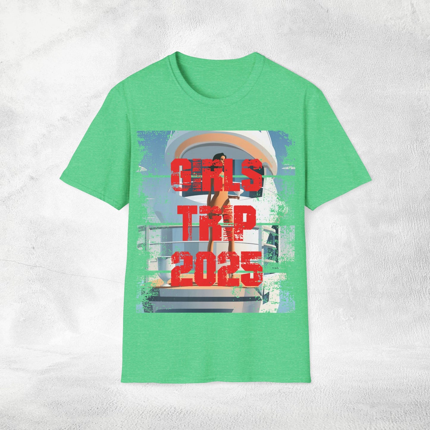 Womens T-shirt girls trip 2025