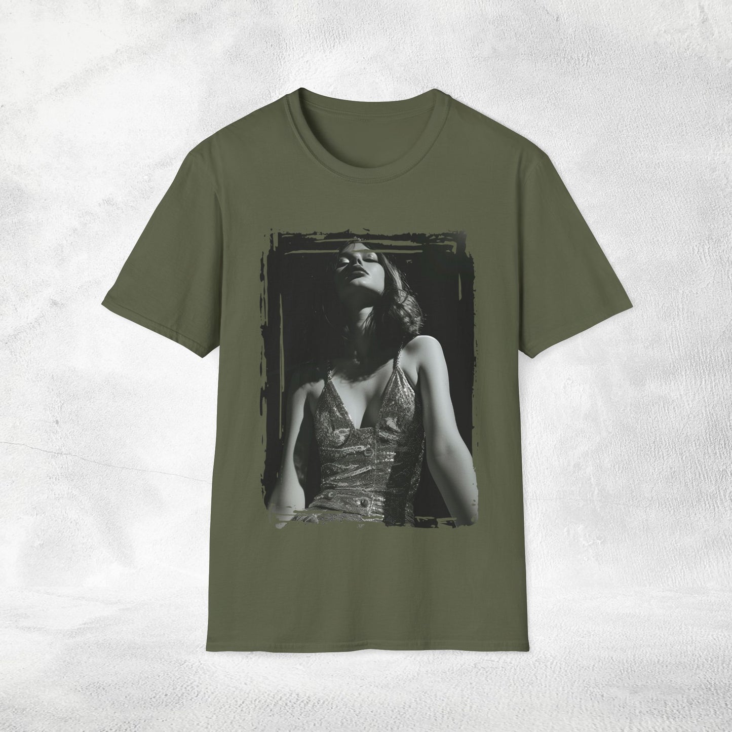 Mens T-Shirt Retro Girls