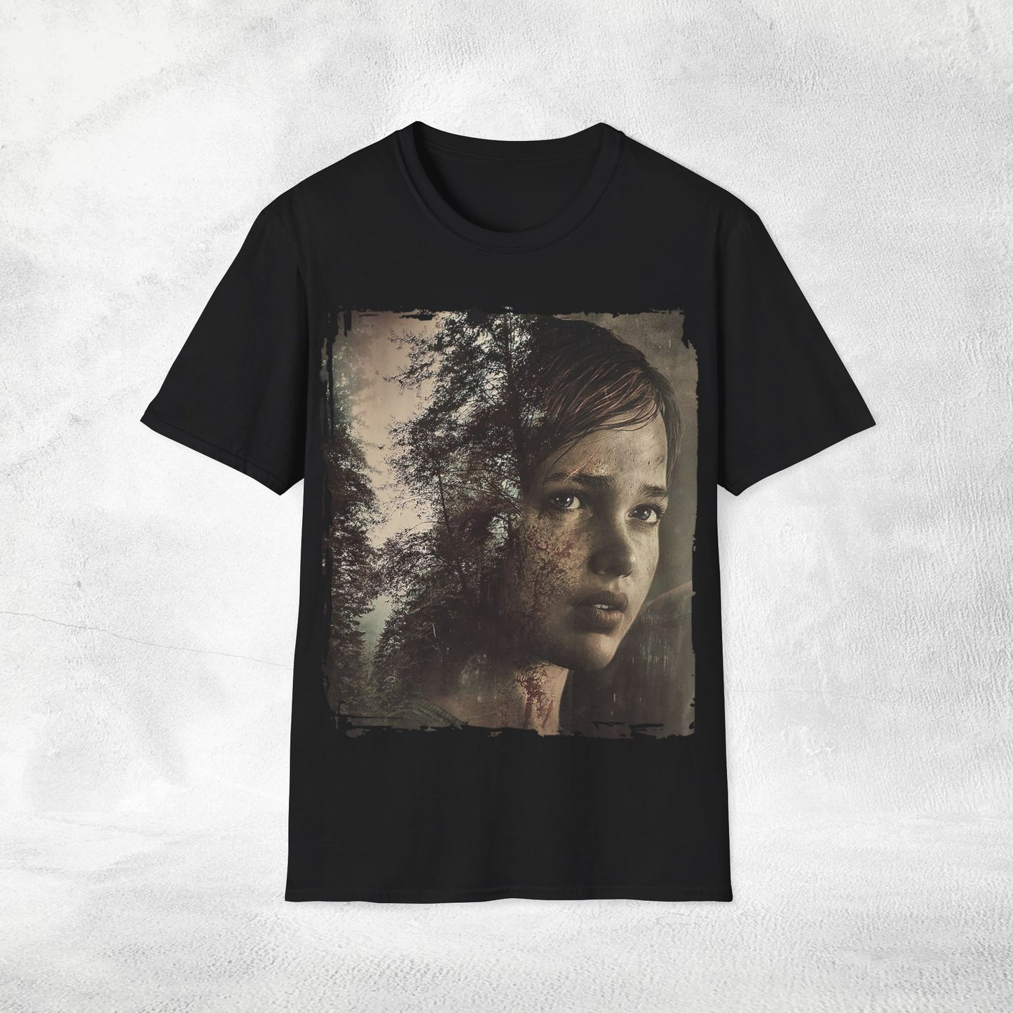 Unisex gaming shirt Ellie the Last of Us
