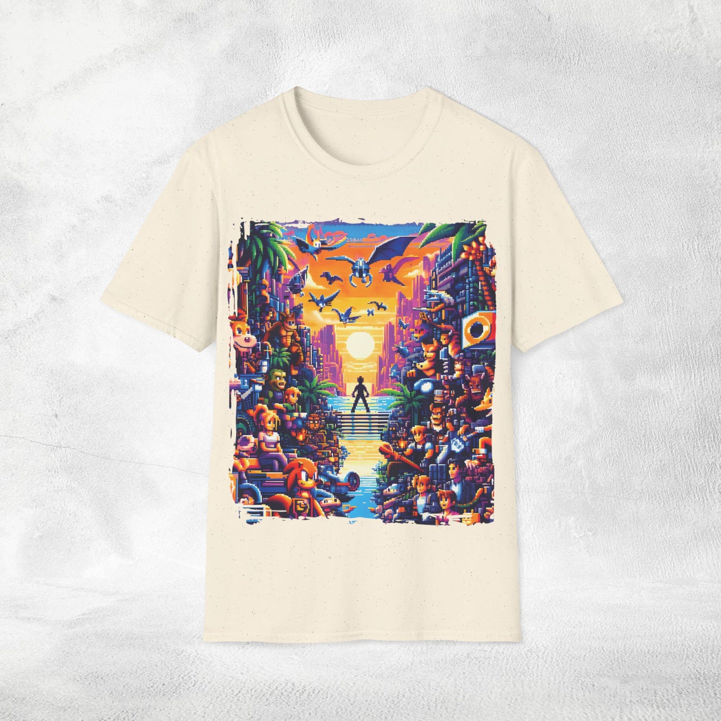 Unisex gaming shirt retro gaming