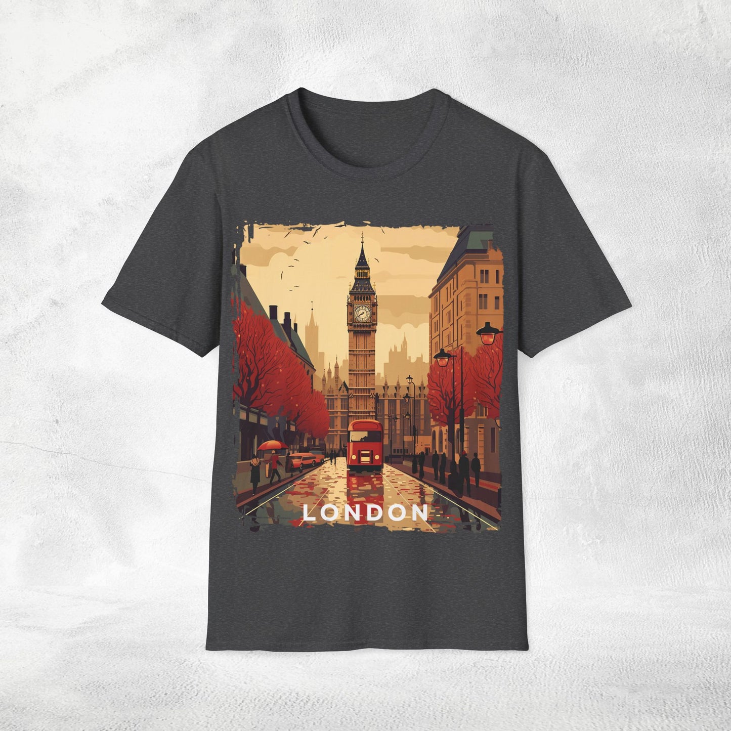 Women T-shirt London vacation tee