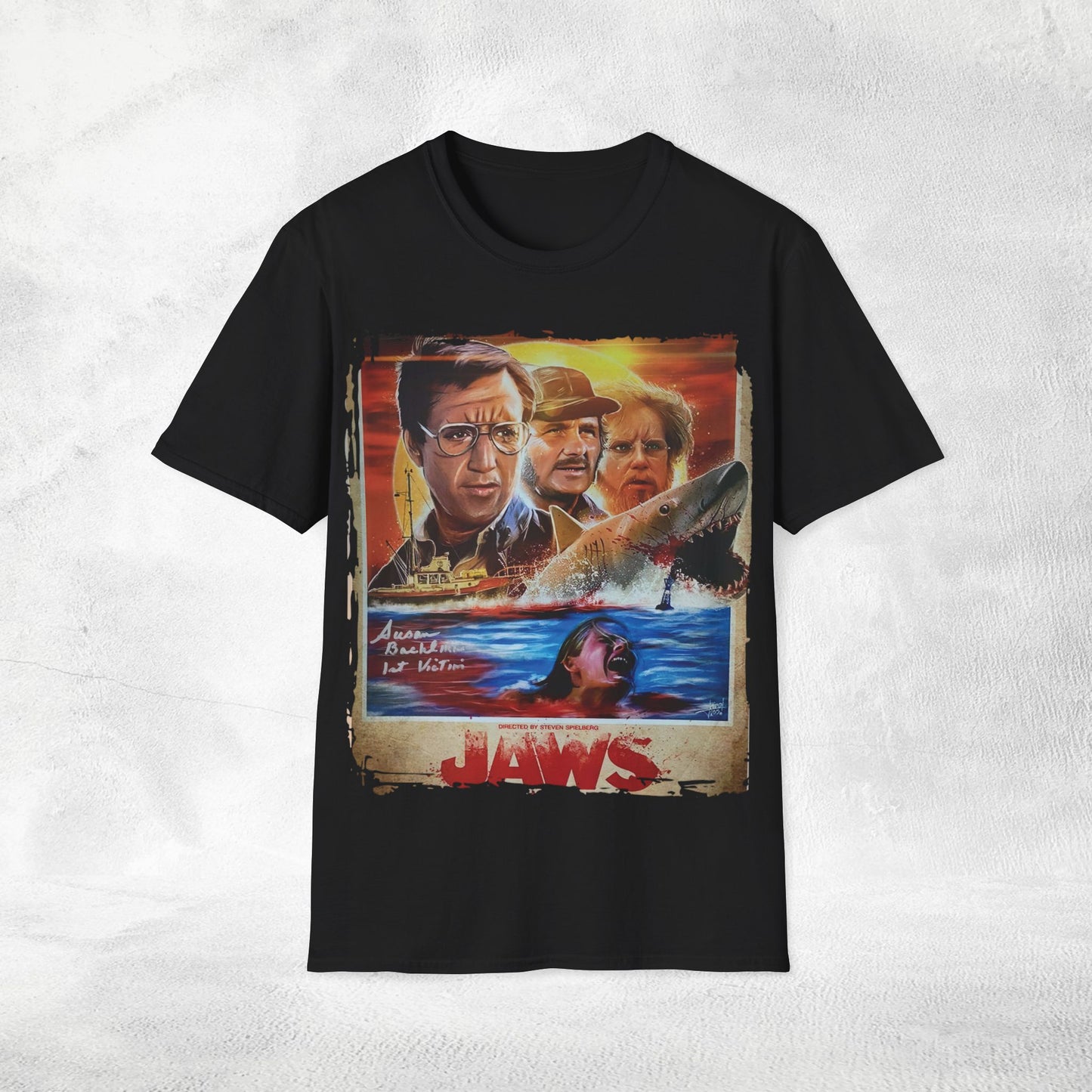 Unisex movie shirt Jaws