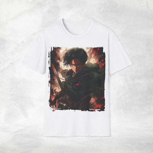 Unisex anime shirt Levi Ackerman Attack on Titan