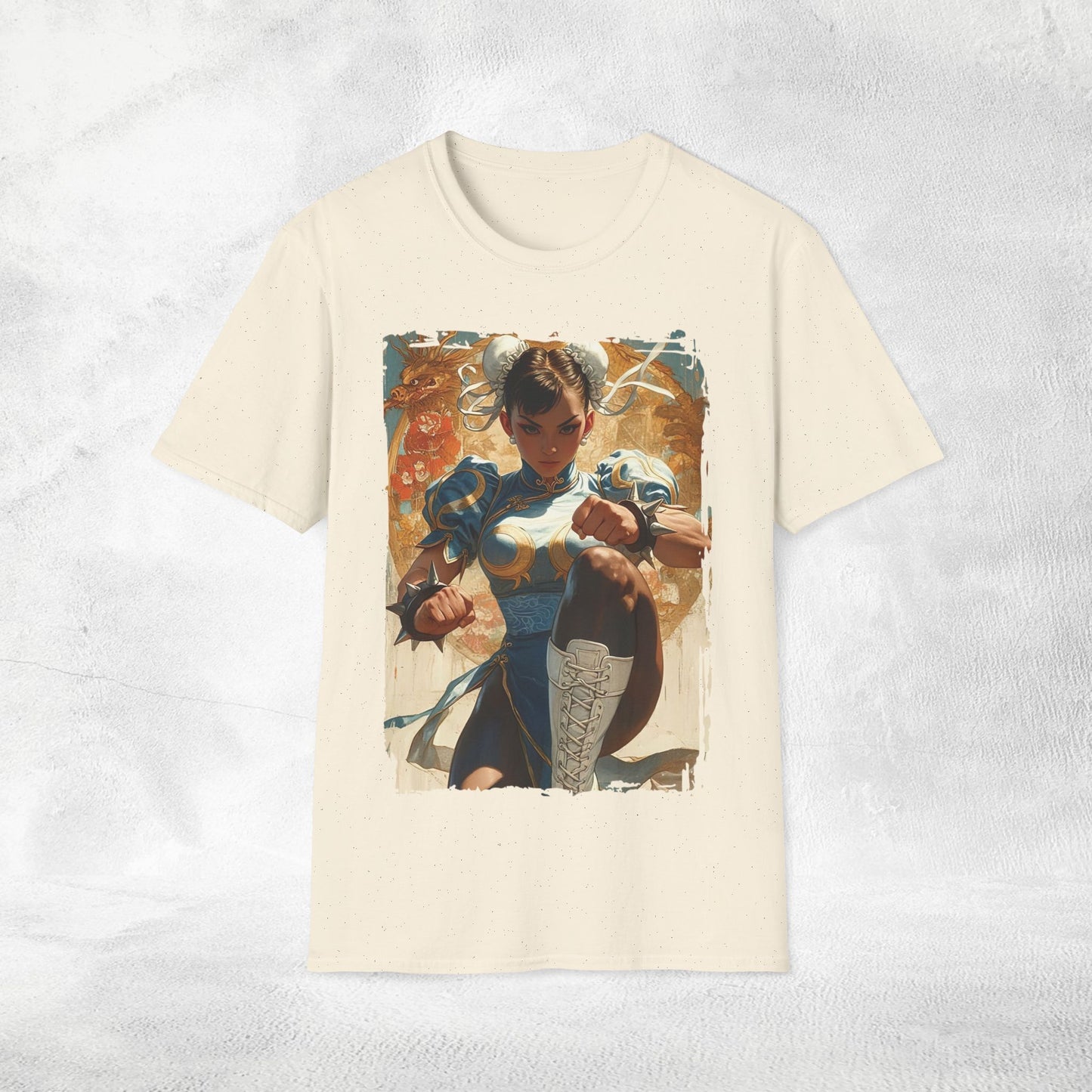 Unisex gaming shirt Street Fighter Chung Li