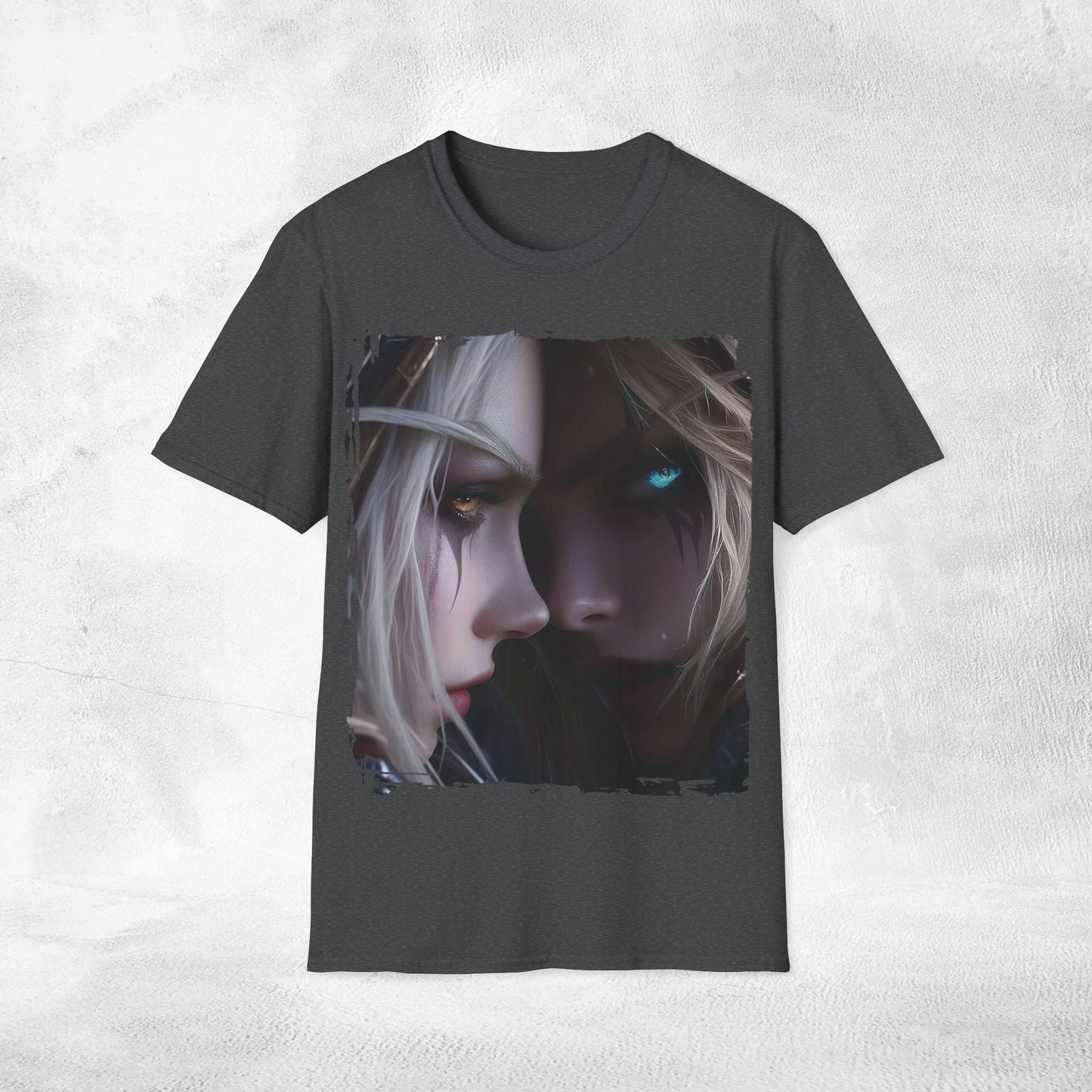 Unisex Gaming shirt WoW Dark-Elf