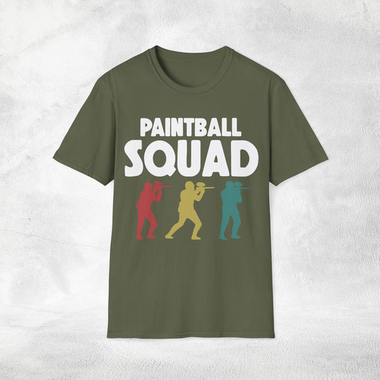 Unisex Paintball shirt Paintball Squad
